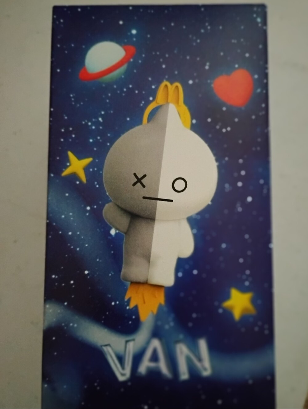 Gray and White Space Bunny Plush Toy - Kids Toys